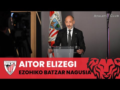 Imagen de portada del video 🎥 Ezohiko Batzar Nagusia I Aitor Elizegiren Hitzaldia