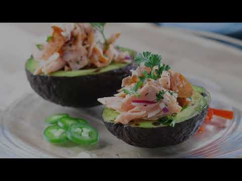 Smoked Salmon Stuffed Avocado