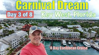 What to expect on Carnival Dream Cruise Vlog Day 3: Docked - Key West Florida! Celebration Key