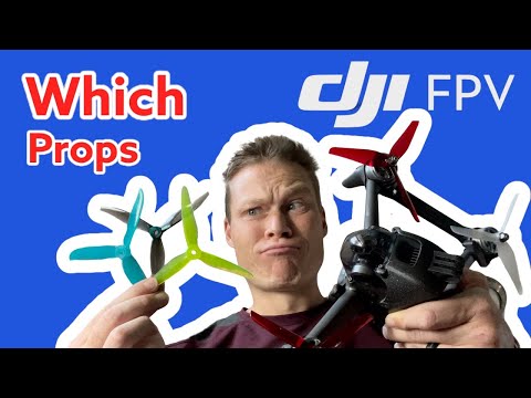 I Tested the Efficiency of 5 Different Props (Including the Stock DJI FPV Props) PART 1