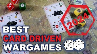 BEST CARD DRIVEN WARGAMES of 2024 | TOP Best War Board Games