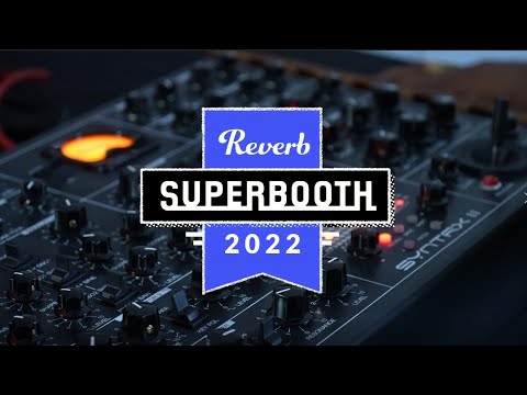 Erica Synths SYNTRX II Analog Synthesizer, First Look From Superbooth 2022