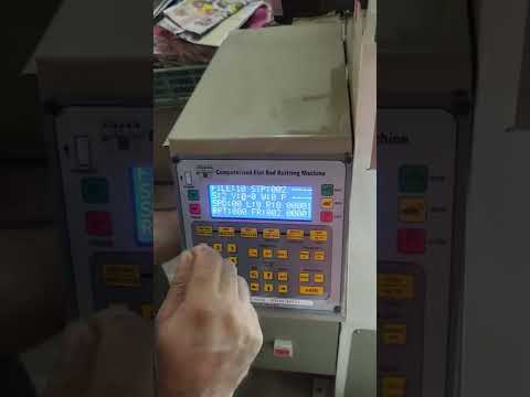 Flat knitting machines