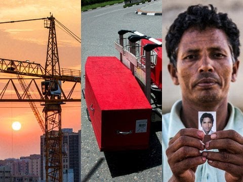 Qatar's World Cup 'slaves' People are dying- A Red Card For FIFA