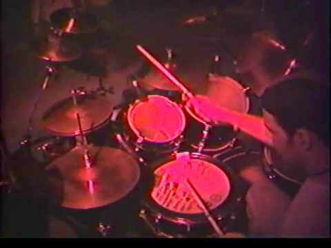 Chris Beals drumming(The Websters-1996)