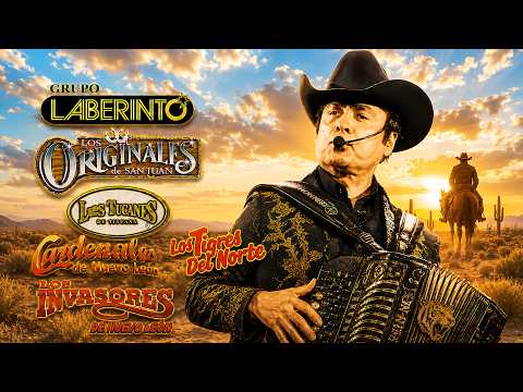 🔥 Los Tigres, Cardenales, Los Invasores, Los Originales, Laberinto y Los Tucanes | Puros Corridos