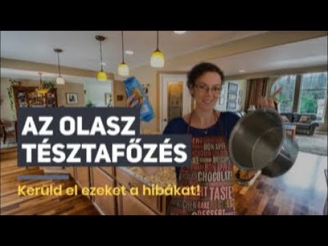 Az olasz tésztafőzés szabályai