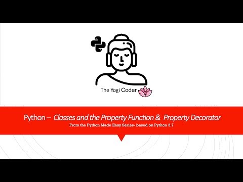 28 - Python Classes Property Function and Decorator