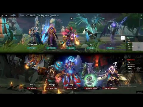 The International 2023  |  China Qualifier | Big Brain (0) vs Team Zero (1) - Game  2