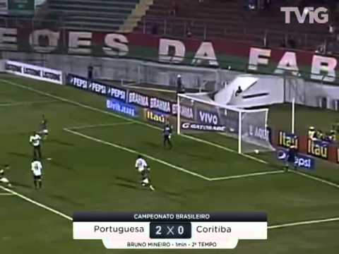 Portuguesa 3 x 0 Coritiba