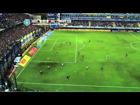 No pudo Gigliotti. Boca 0 vs. River 0. Fecha 10. Torneo Final 2014. FPT