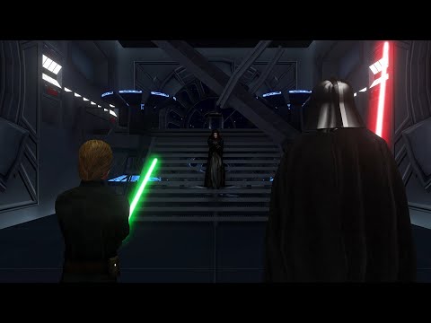 Star Wars Movie Duels - Return of the Jedi - Luke Skywalker vs Darth Vader - Alternative Ending