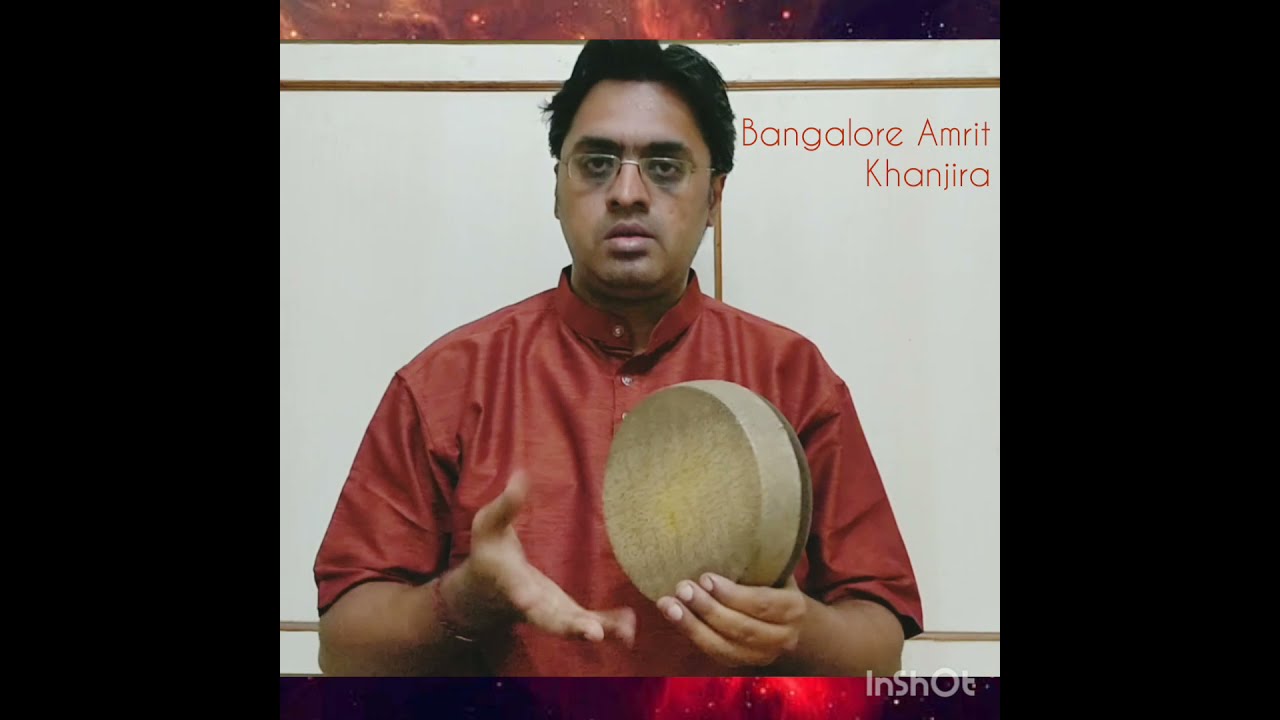 KANJIRA GROOVES IN 8/4 BY BANGALORE AMRIT #kanjira #khanjira