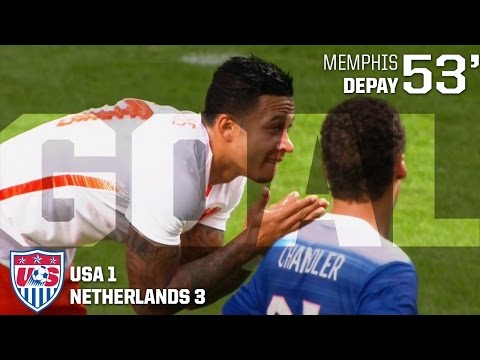 MNT vs. Netherlands: Memphis Depay Goal - June 5, 2015