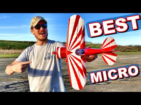 BEST MICRO RC Plane of 2022!!! - UMX Pitts S-1S 3S Brushless Biplane
