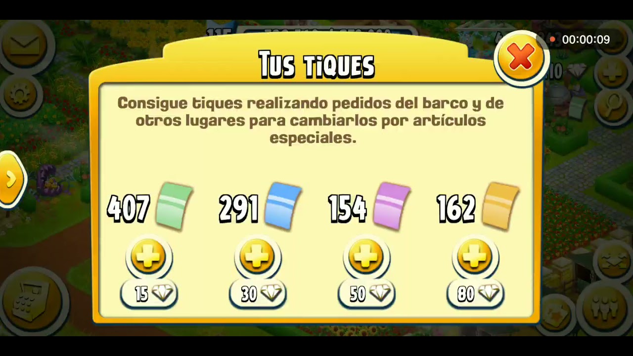 Truco para conseguir MUCHOS tiques de colores en Hay Day