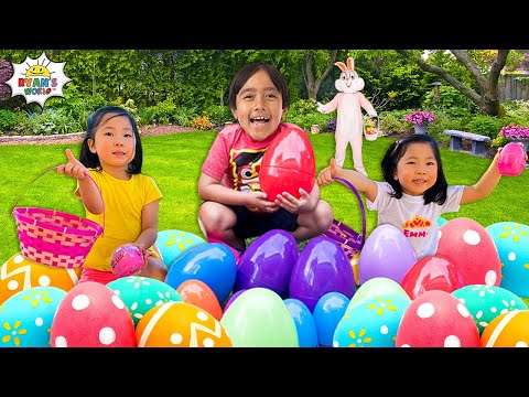 Ryan's World MEGA Easter Egg Hunt!