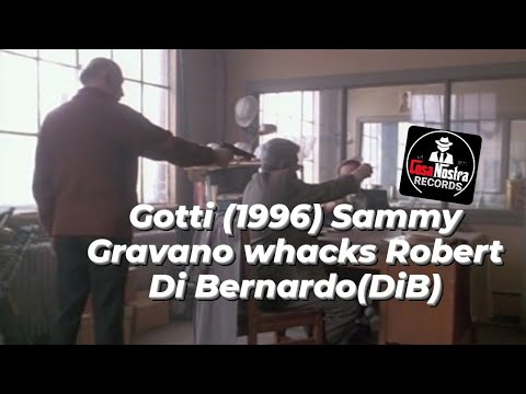 Gotti (1996) - Sammy Gravano whacks Robert DiBernardo (Di B)