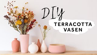 DIY Terracotta Vasen | heylilahey