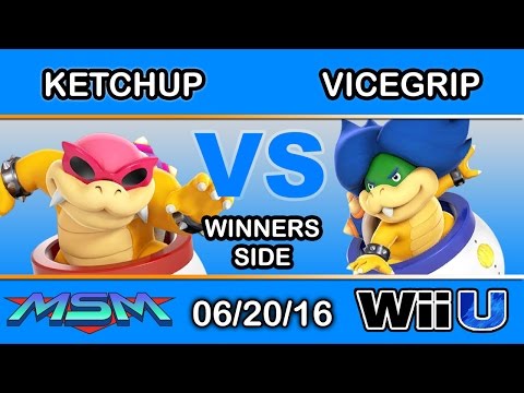 MSM 55 - MMG | Ketchup (Roy) Vs. Vicegrip (Ludwig) Winners Side - Smash Wii U