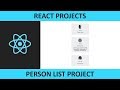 React Course Person List Project