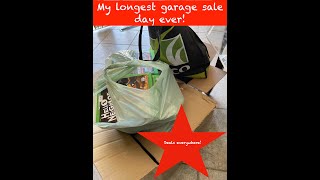 My longest garage sale day ever: Video games and retro tech!