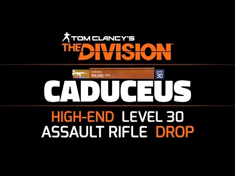 The Division - "Caduceus" Assault Rifle - Level 30 High-End Drop