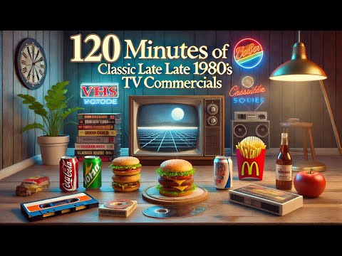 80s Pop-Culture Nostalgia: 2 Hours of Late 80s TV Ads 📺📼  V544