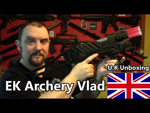 EK Archery Vlad Pistol Crossbow Unboxing (U.K)