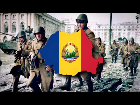 National anthem of Socialist Republic of Romania "Trei culori" (1977~1989) - Rare Version