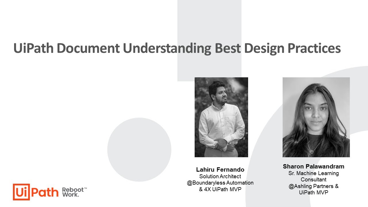 UiPath Document Understanding Best Design Practices