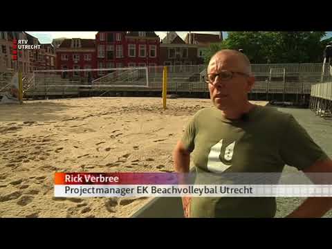 Neude klaar voor EK Beachvolleybal [RTV Utrecht]