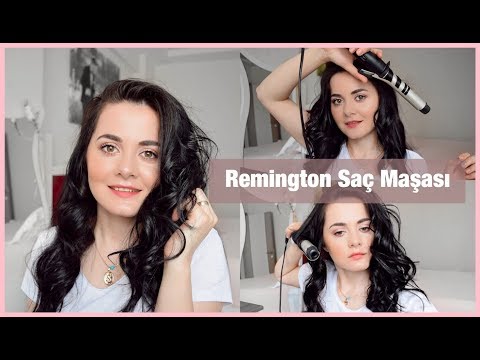 Curling iron for hair REMINGTON Pro Soft Curls CI6325 (juodos spalvos) video