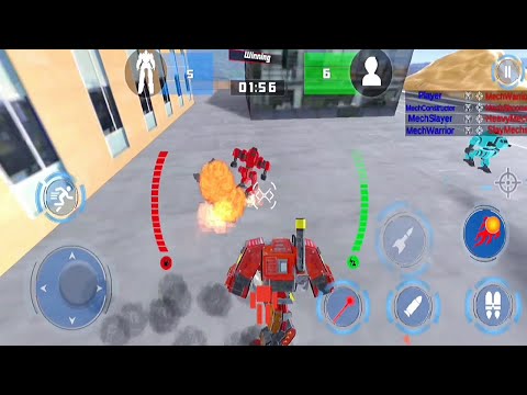 Lion Robot Car Game 2021 – Flying Bat Robot Games - robots games