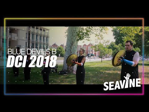 Blue Devils B Drum and Bugle Corps Cymbal Line 2018 Prelims- In the Lot with Seavine