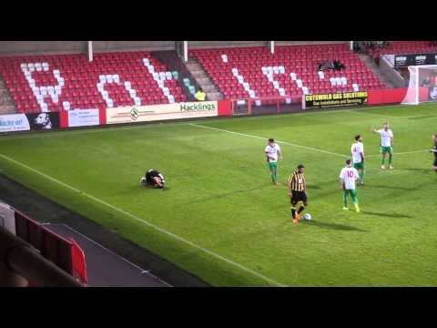 Mike Symons' injury vs Cinderford