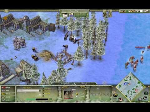ArmyCore (Oranos) vs IamMagicc (Oranos) on Ghost Lake - Age of Mythology: The Titans