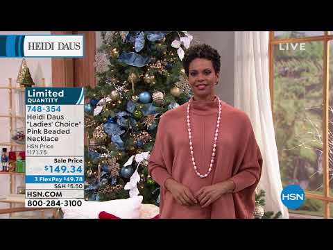HSN | Heidi Daus Jewelry Designs Gifts 10.20.2021 - 03 PM