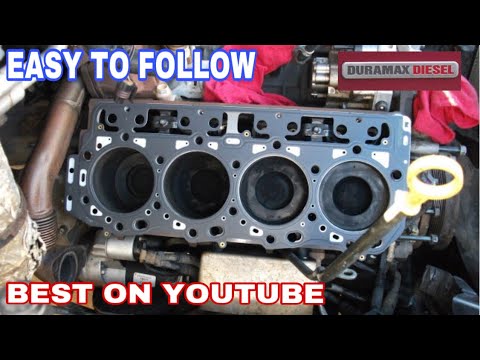 How To Install Head Gaskets And Head Studs | Duramax
