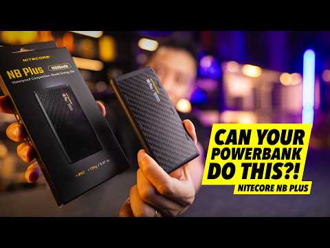 Can Your Powerbank Do This? - Nitecore NB PLUS (10,000mAh)