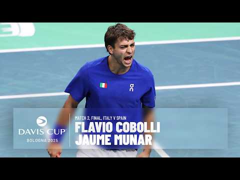 Cobolli EXCELLENCE wins the Davis Cup for Italy! 🏆 | v Spain | Highlights | 2025 Davis Cup Final 8