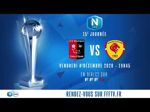 J15 : US Boulogne CO - SC Lyon en direct sur FFFtv (19h45) I National FFF 2020-2021