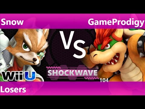 SW 104 - INC | Snow (Fox) vs GameProdigy (Bowser) Losers - Smash 4