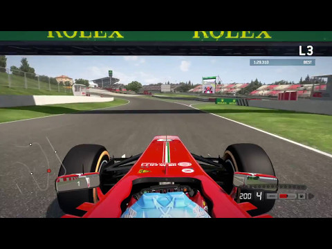 Catalunya GP Free Practice Ferrari Alonso F138