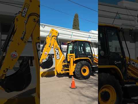 Nueva retroexcavadora para el municipio de Las Rosas