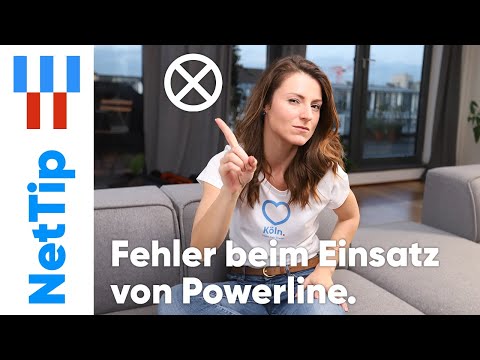 What are typical mistakes when using Powerline? | NetTip