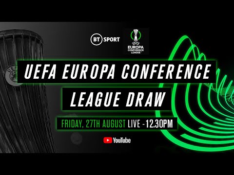 The first ever UEFA Europa Conference League 2021/22 group stage draw