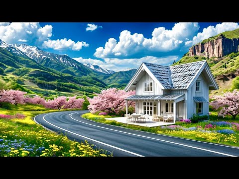 Relaxation Drive in Switzerland with Calming Music , 4K Quality 