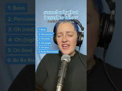 Somebody That I Used To Know - Gotye (Harmony Building/A Cappella Cover) #harmonybuilding #tiktok
