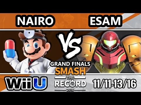 STR 2016 Smash 4 - PG | ESAM (Samus, Pikachu) Vs. NRG | Nairo (Falcon, Doc, ZSS) SSB4 Grand Finals